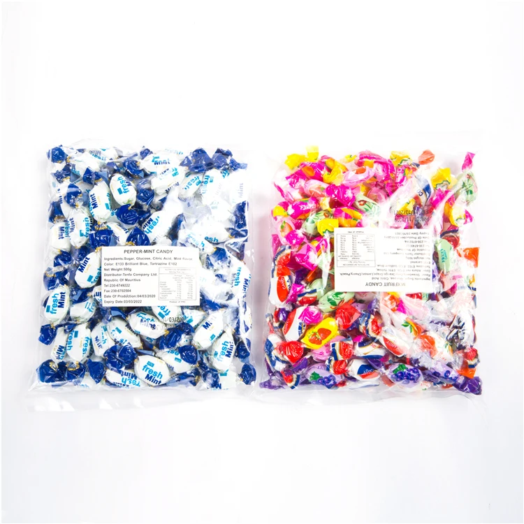 
Oval Sweet Taste Mixfruit Hard Candy With Multiple Flavor Color Options 