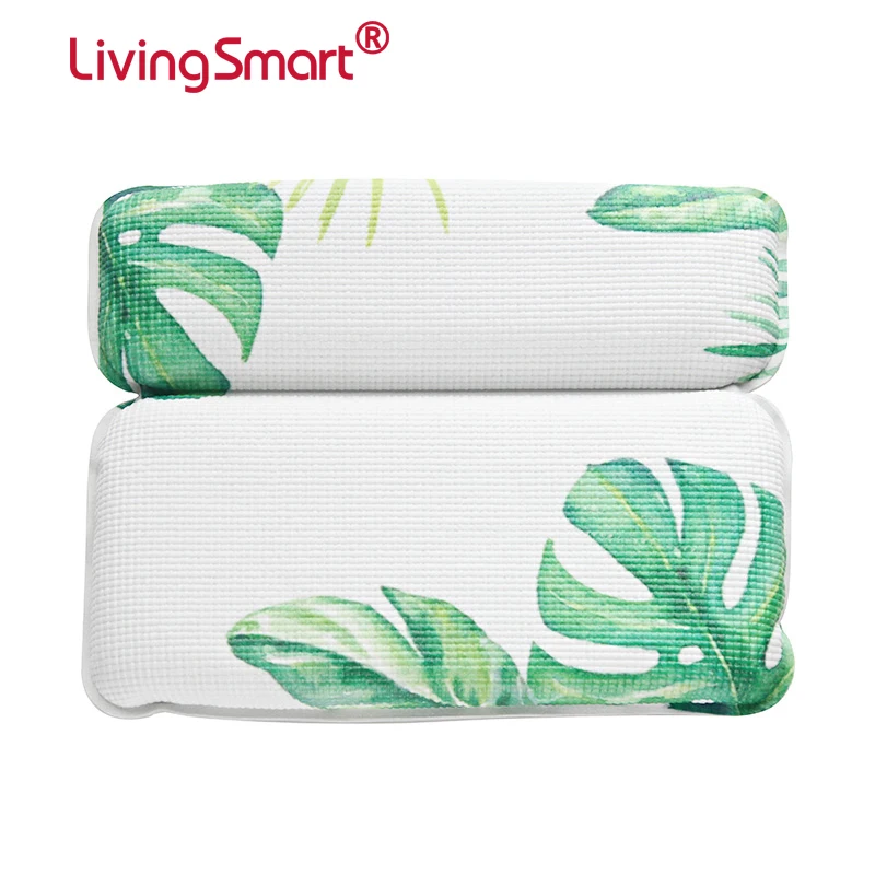 3D breathable Bath Pillow pvc non slip for Spa Bathtub Massage Soft Pillow