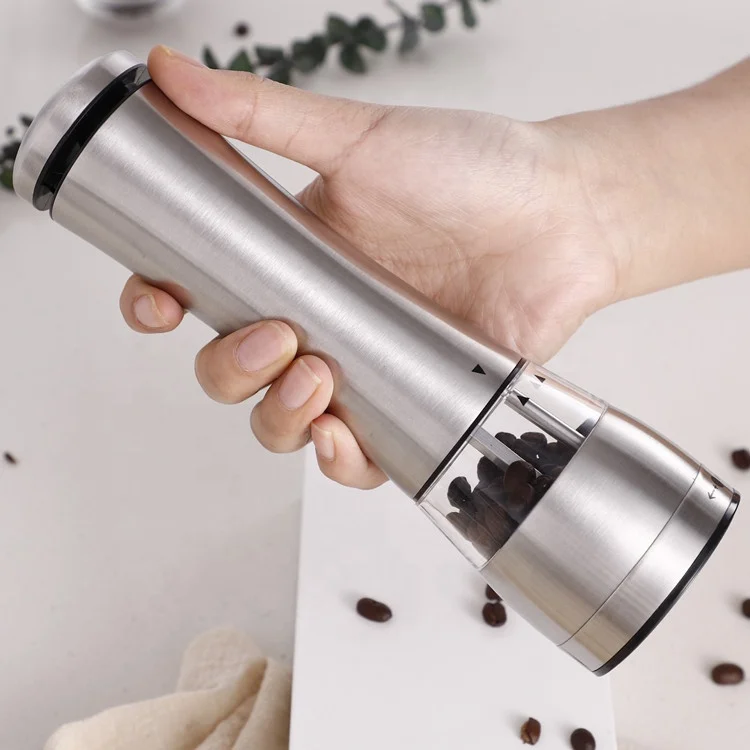 2022 New Style Automatic Spice Grinder Mill Glass Portable Spice Grinder