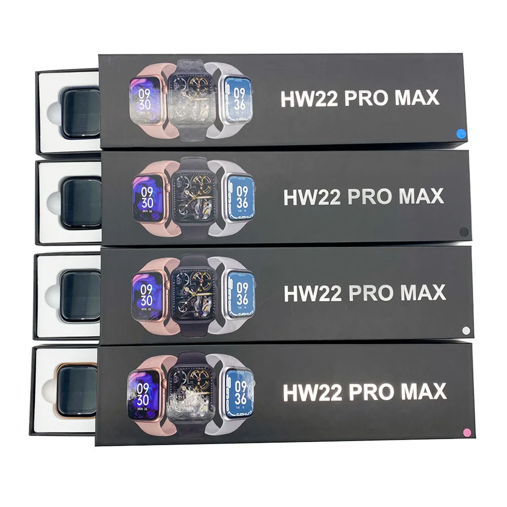 New arrival 2022 smart watch fashion reloj series 7 smart watch HW22 pro max