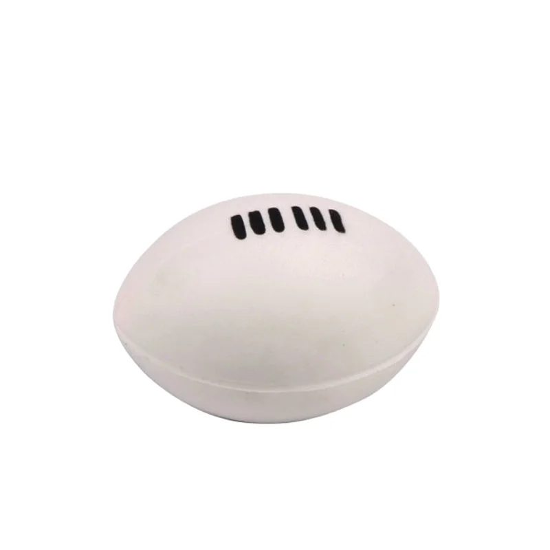 Logo printing American football rugby pu stress ball
