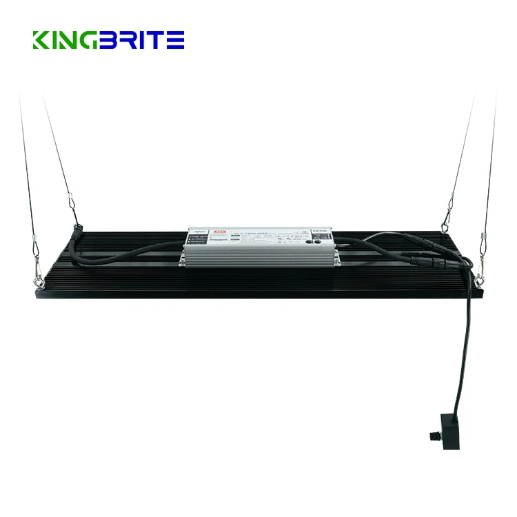 Get 10% off Waterproof KingBrite 240w light, samsung lm301h with cree xpe2 660nm 730nm LG UV switch grow board