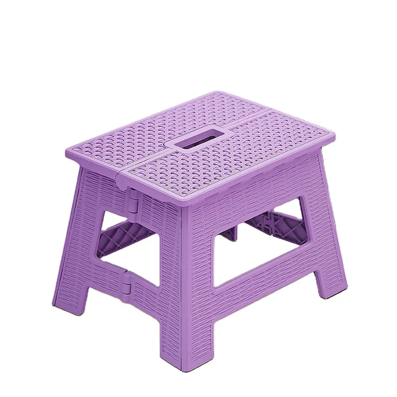 Hot sale bathroom Foldable Folding Step Stool plastic Folding stool children Folding stool bathroom furniture