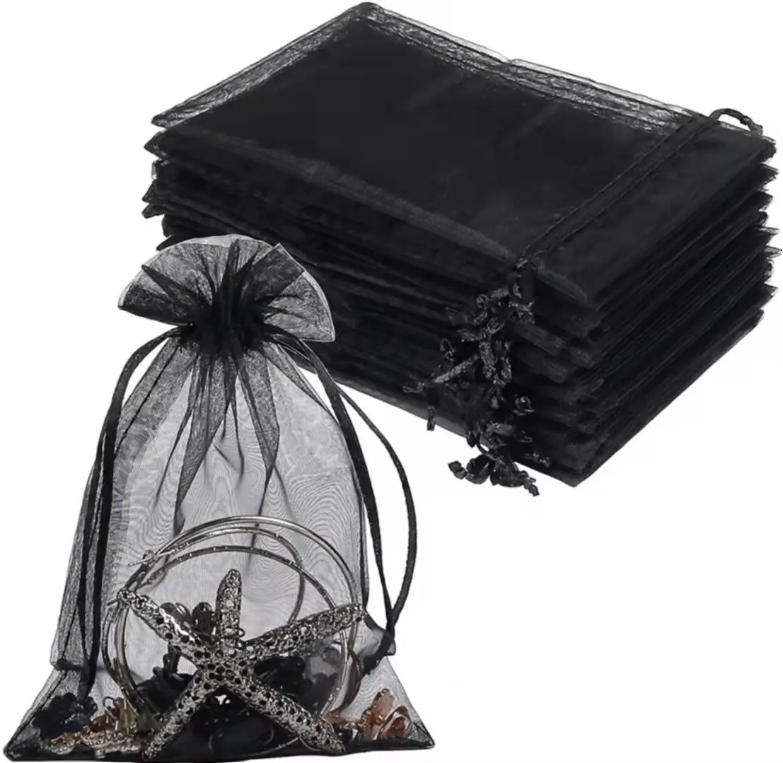 Manufacturer direct selling customized Organza Bag Jewelry Gift Bag Christmas gift bags