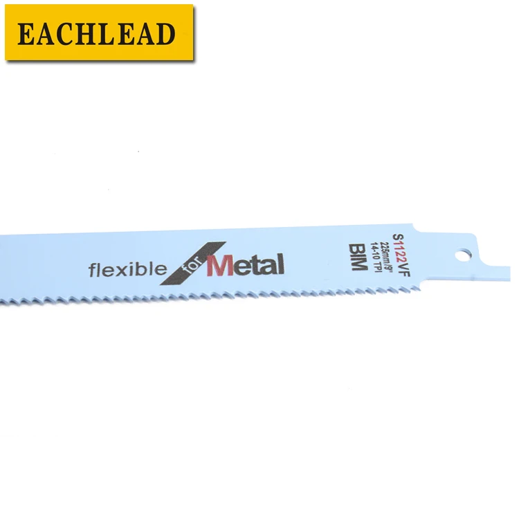 Reciprocating saw fitting Reciprocating saw blades Material BIM  Length 9Inch  Working tooth 10tpi/ 10-14TPI S1122HF/S1122VF