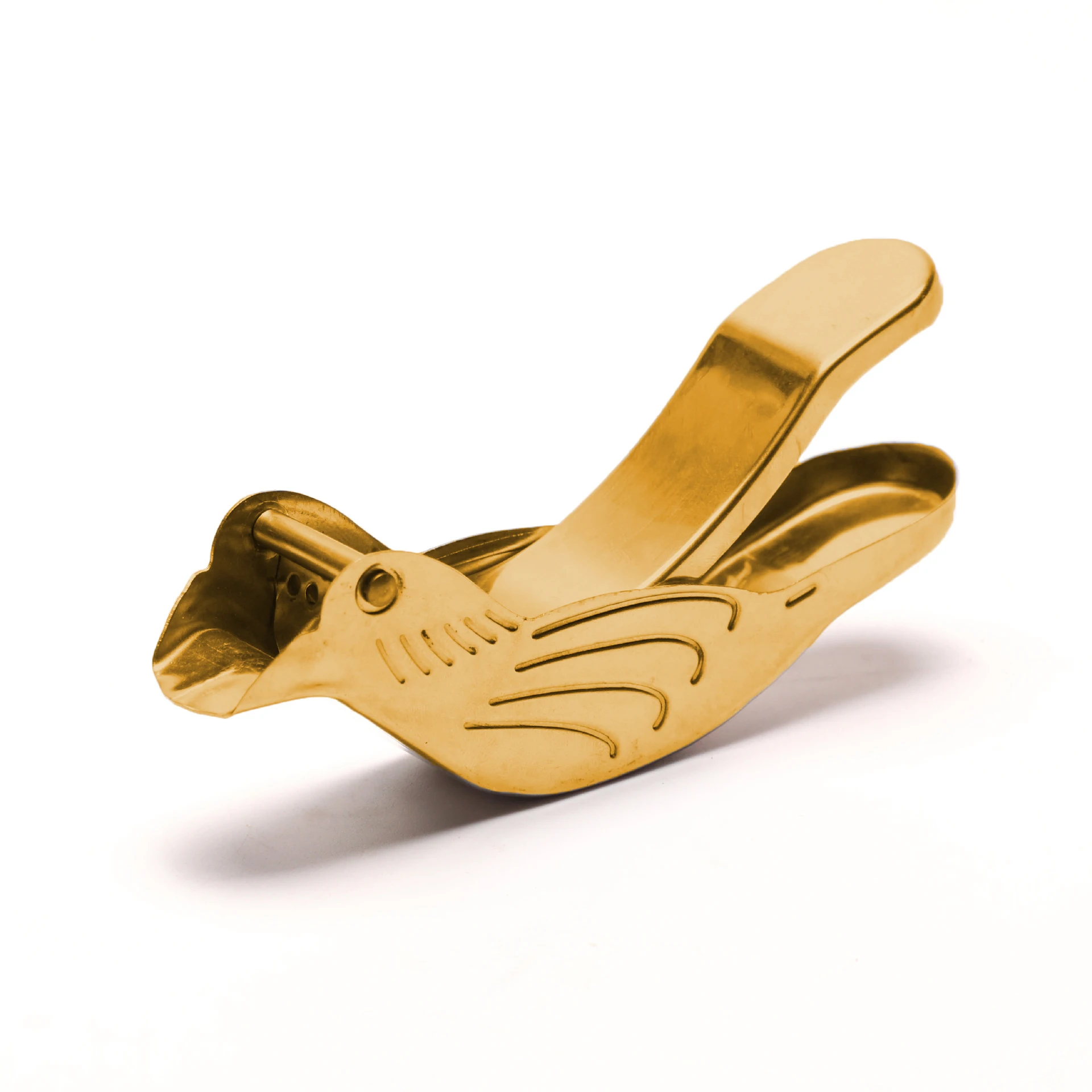 RAYBIN Gold Stainless Steel Bird Juicer Portable Elegance Fruit Bird Shape Hand Manual Juicer Lemon Slice Squeezer