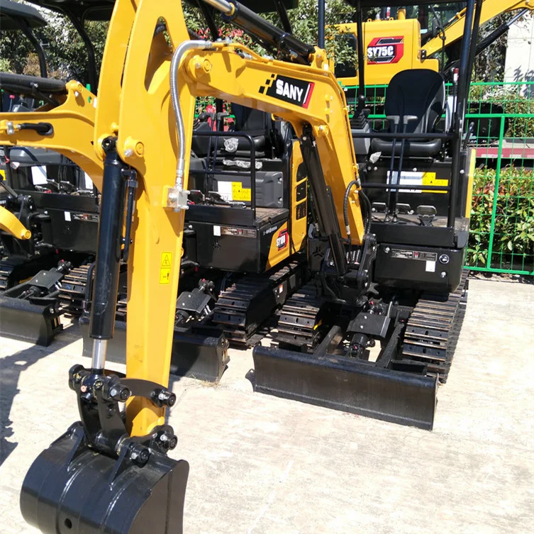 Global sale Sany 16 SY16 crawler hydraulic excavator 1.6 tons SY16C SY16C G4 home mini digger EPA CE certified