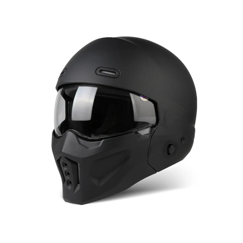 2024 Design Popular Full Face Dual Visor Motorcycle Helmet for Men
