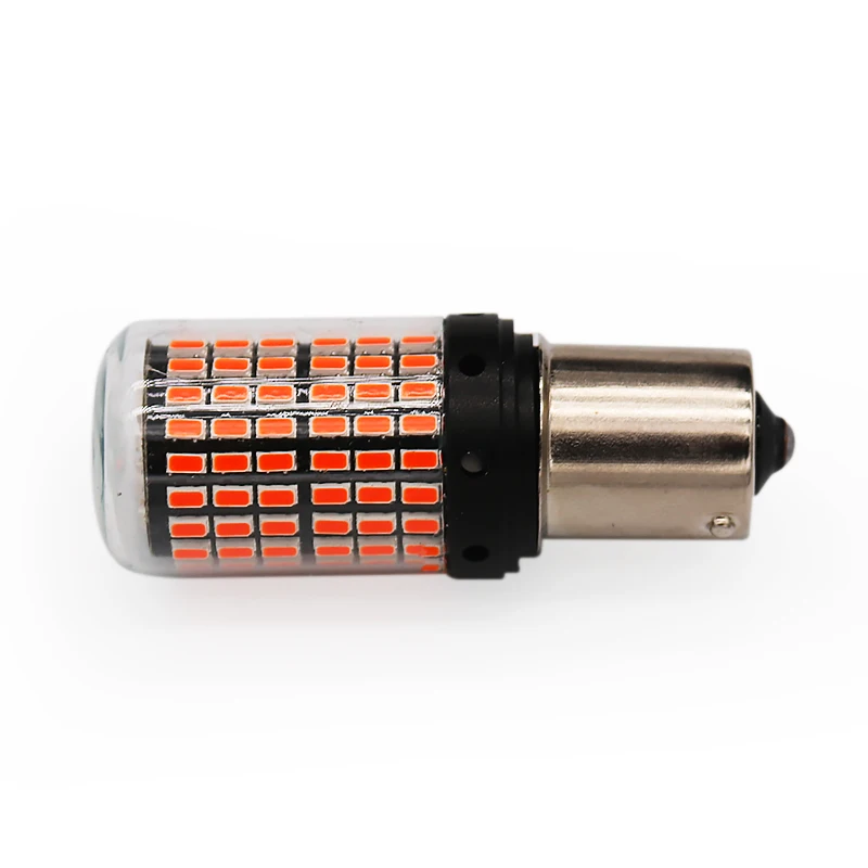 3014 чипов 144smd CanBus 1156 BA15S P21W LED BAY15D BAU15S PY21W lamp T20 7440 W21W 1157 Светодиодные лампы для указателей