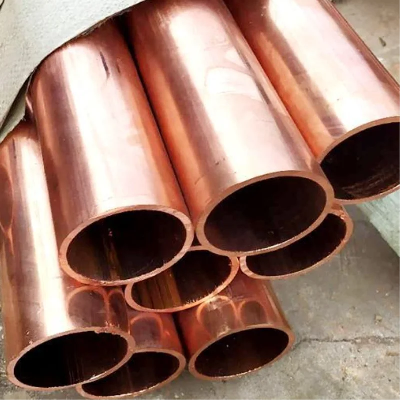 High Quality C12200 C11000 C22600 C26000 15mm 99.99%Copper Pipe Brass Price Copper Wire Factory Direct Supply