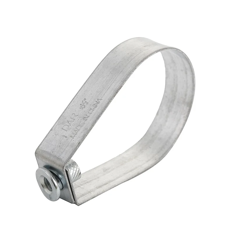 Carbon steel galvanized pipe hot dip galvanized pipe support pear type pipe clamp