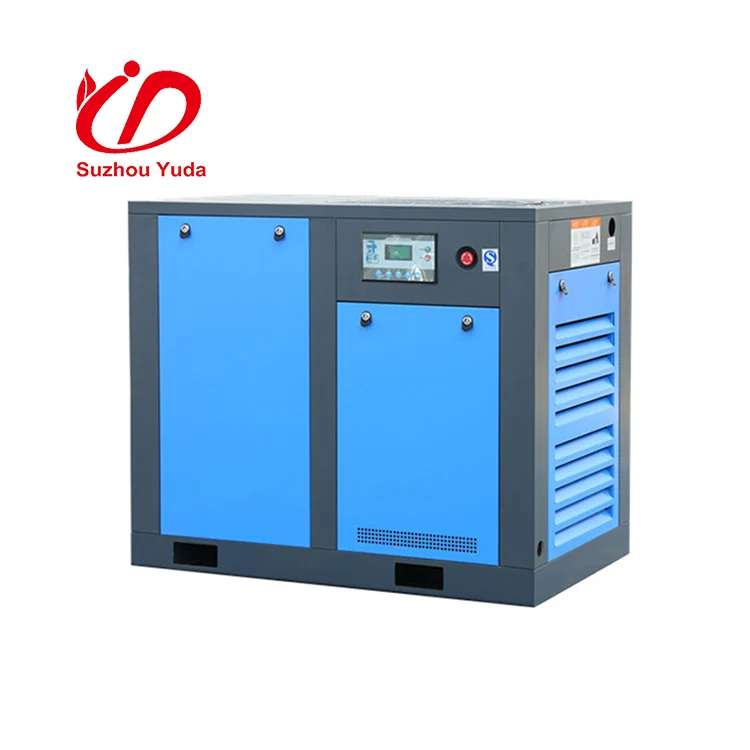 Сучжоу роста волос Yuda 37kw промышленного использования Высокое качество предварительно окрашенная оцинкованная сталь) с низкой ценой 7bar до 12 бар 3 фазы с прямым приводом винтовой воздушный компрессор для продажи