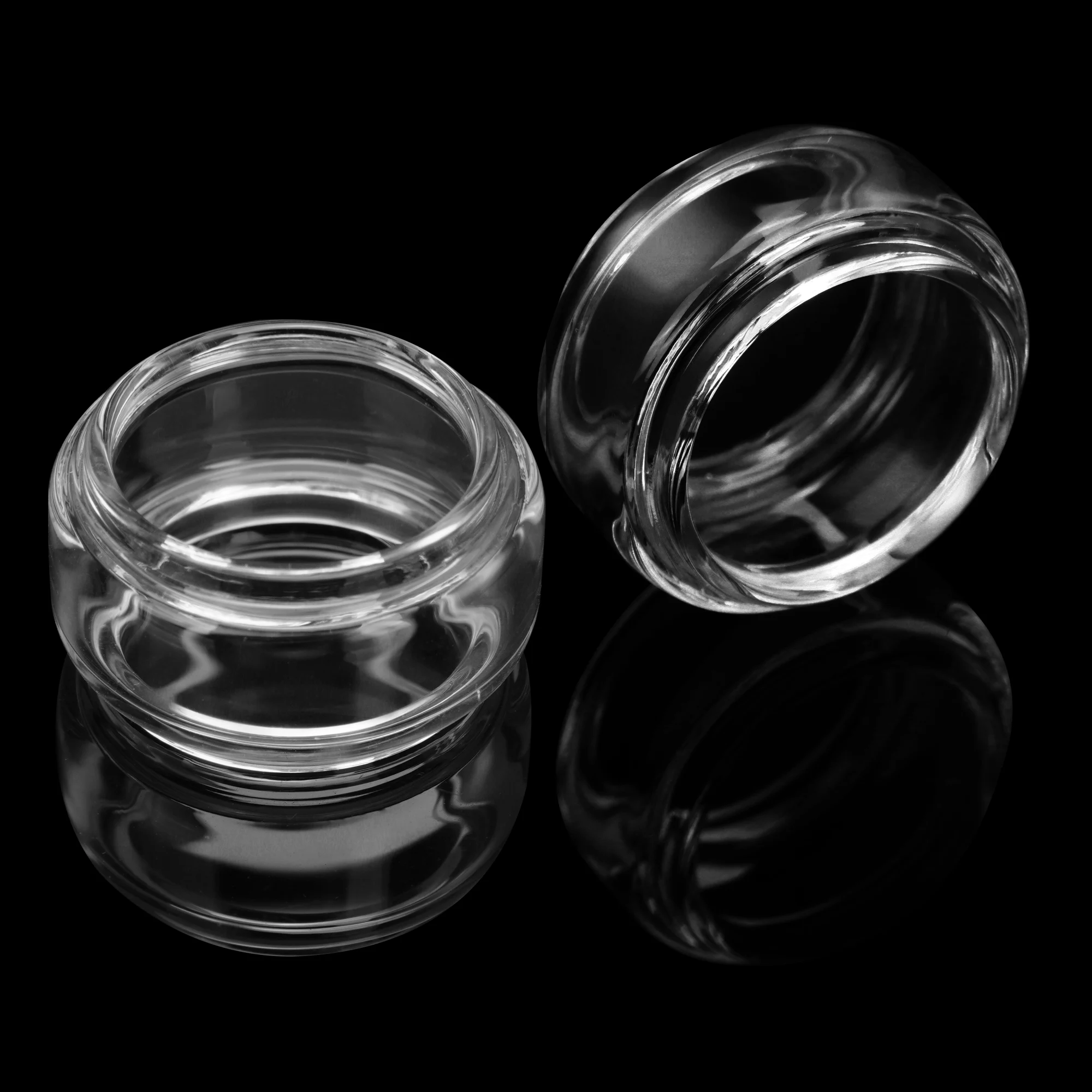 
Hot Selling Good Quality Portable E-cigarette Storage Glass Bottle Transparent 