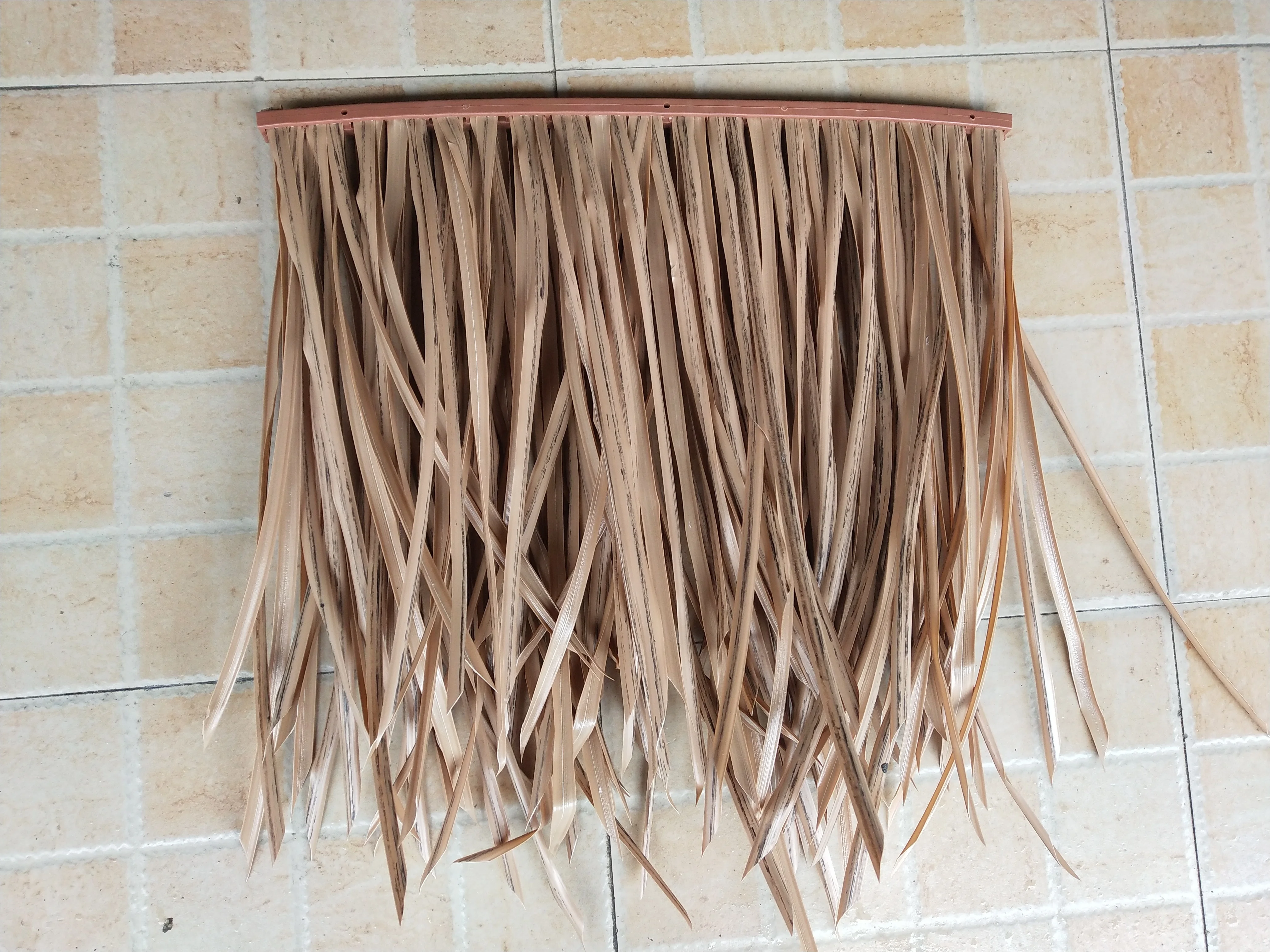 
synthetic artificial thatch roof tiles for roofing decoration 