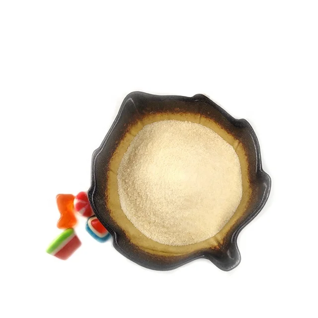 Caramel Candies Nougat Confectionaries Condiments Supplies Fish Gelatin Flavor in Candy