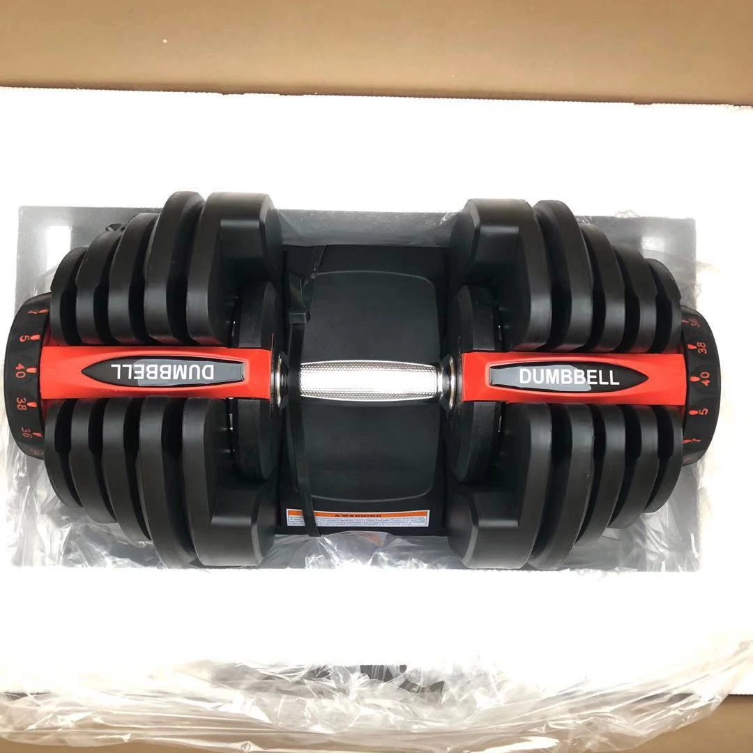 2022 New Gym Workout Dumbbell 45LB 20KG Adjustable Weights Power Dumbbells for Gym Weight Lifting