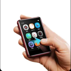 MP3 with Screen MP3 Aluminum Shell Book Card Player Islamic Songs MP3 Free Download