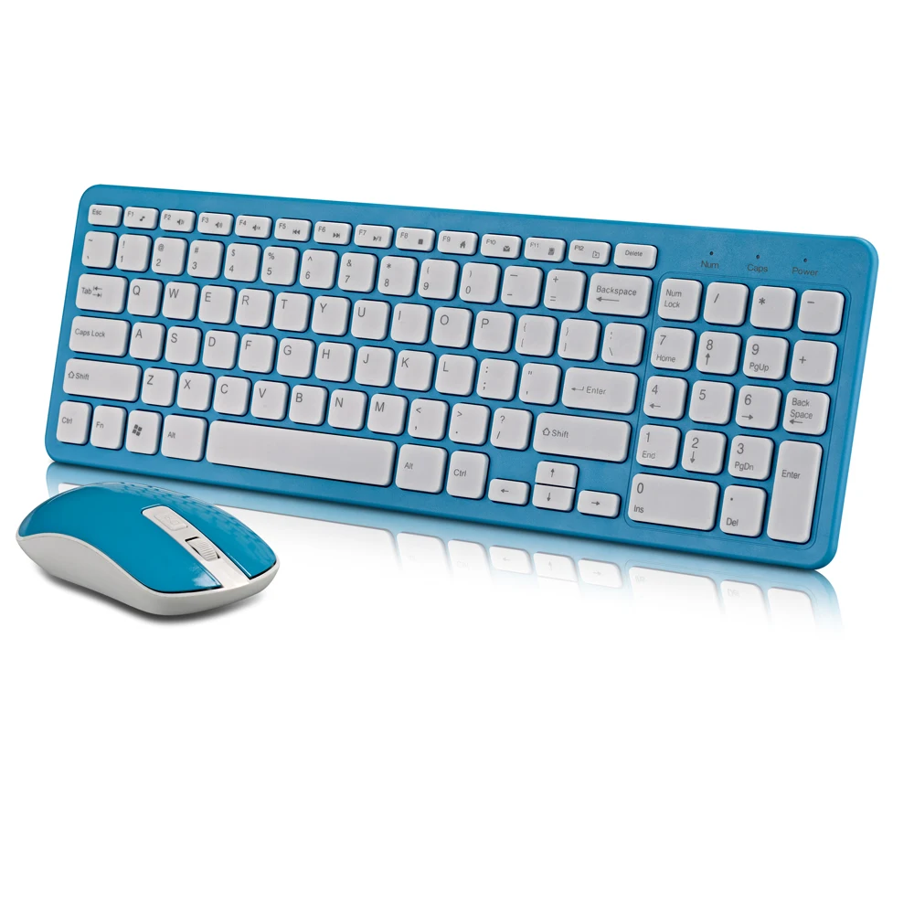 Hot Sale Office Set Computer 2.4G Wireless Keyboard And Mouse Combo