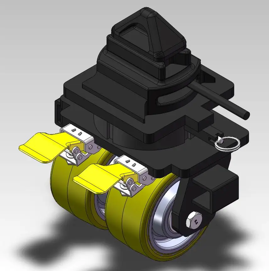 
3200kgs Container Caster 