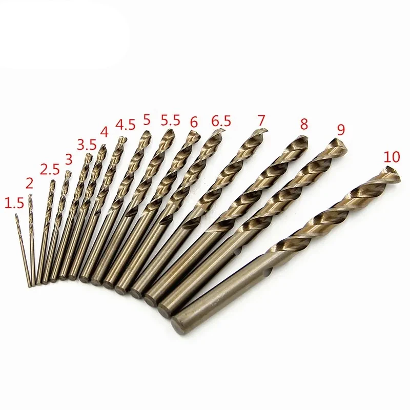 Weix Metal Drilling HSS Straight Shank Twist Drill for CNC Machine Tools drilling hole Micro  For Steel Copper