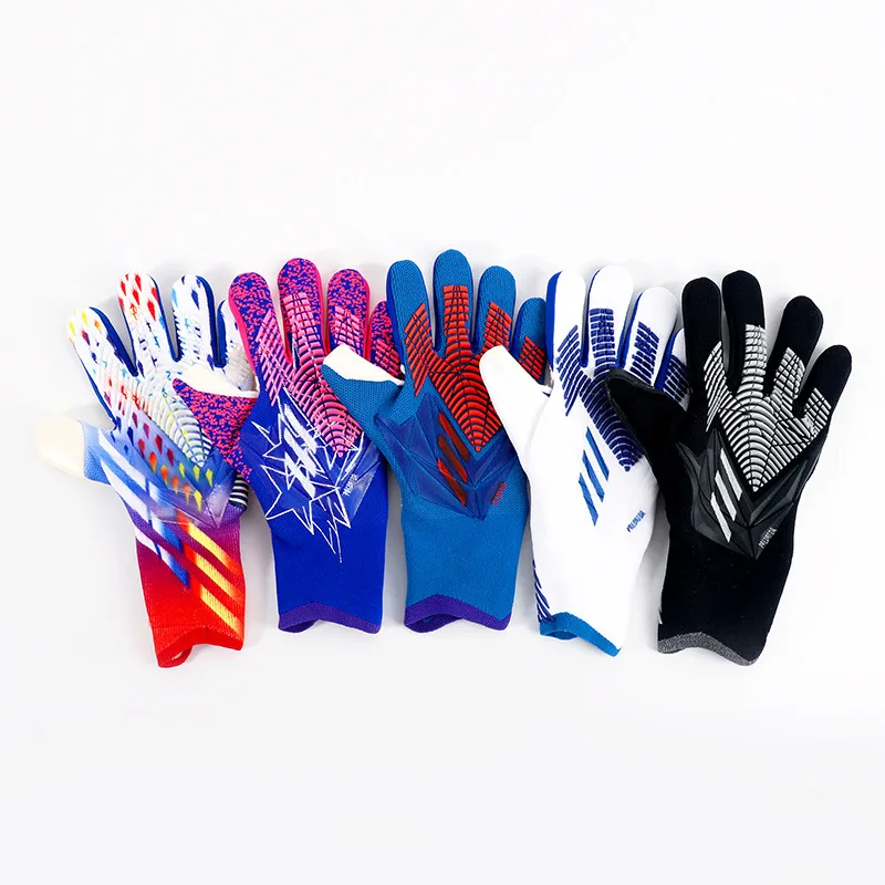 NQ SPORTS Best-Goalkeeper-Gloves Latex Sports Breathable Goalkeeper Football Glove With Buckle Anti-slip And Anti-fall