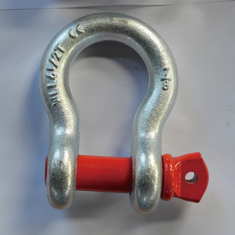 US type grillete high tensile steel galvanized drop forged grillete