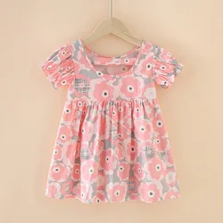 summer Latest Design Kids Floral Cute Clothing Dresses Casual Baby Girl Dress summer dress girl