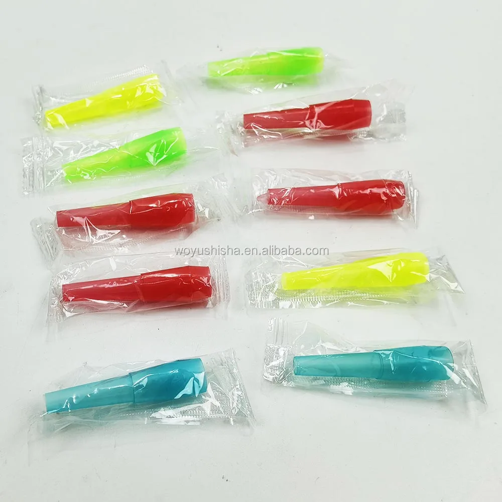 Cheap hookah accessory disposable plastic tips 5.27cm shisha mouthpiece