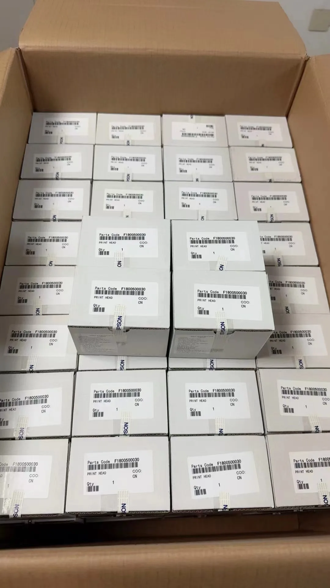 Original New F180040 F180050 Printer Printhead for EPSON R330 L801 L800 L805 TX650 T50 R290 Printer