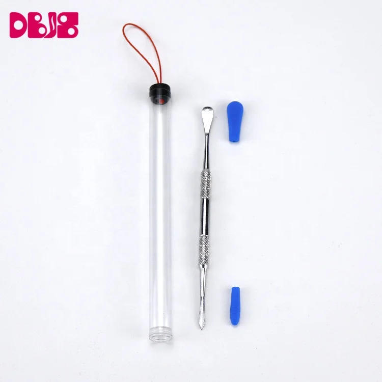 
Custom smoking accessories stainless steel wax dabber smoking pipe dabs tool 