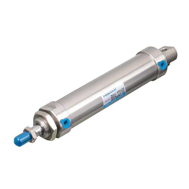 Full Stainless Steel High Temperature BMAL model Airtac standard compact pneumatic cylinders air cylinder
