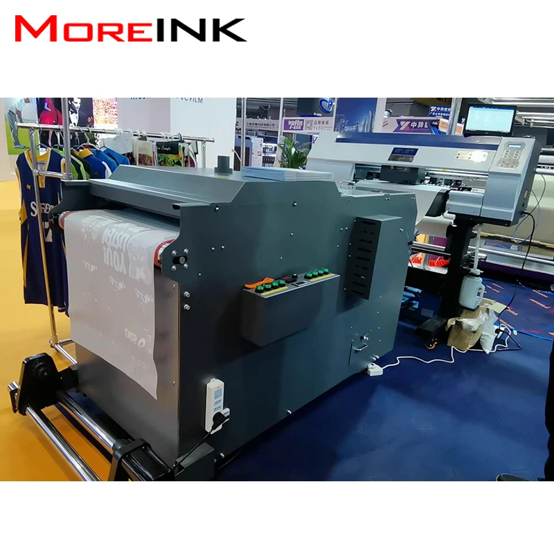 Moreink новая технология цифровой ПЭТ-пленочный принтер с DTG чернилами прямая печать на