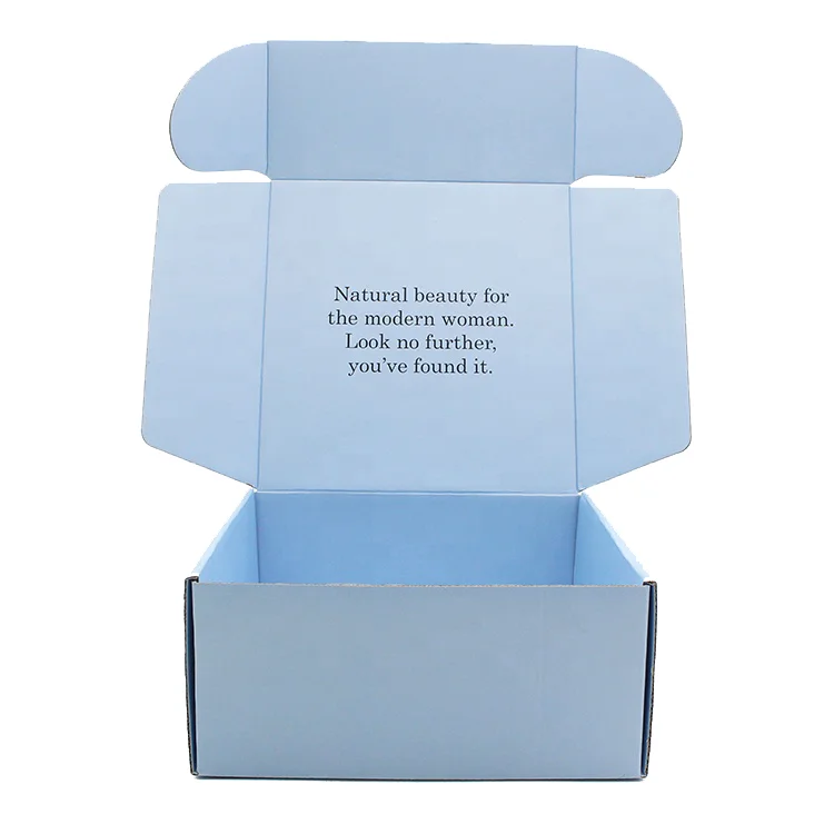 New Design Professional Custom Logo Colours Corrugated Shipping Mailing Packaging Mailer