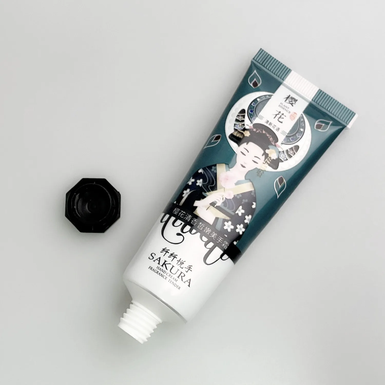 hand cream packaging plastic cosmetic soft aluminum tube with lids