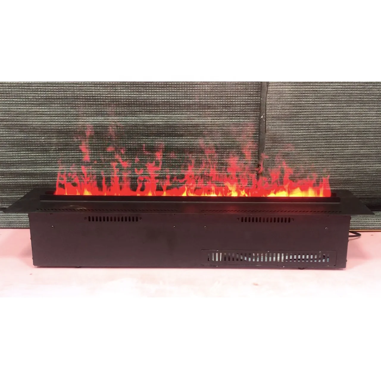 ML19088S-2 Cassette 1000MM Auto Water Fill & Drain Electric Vapor Fireplace Water Steam LED Flame Effect