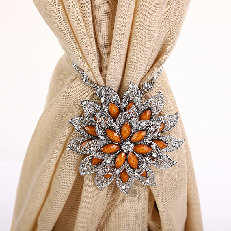 Hot selling product  curtain accessory magnetic curtain buckle window curtain tieback bedroom accessories