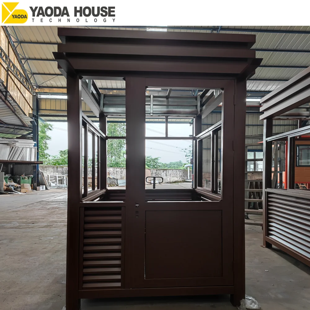 cabin work site mobile office plus toilet camping houses good price enska housing guard stand kot prefabri tied to build house