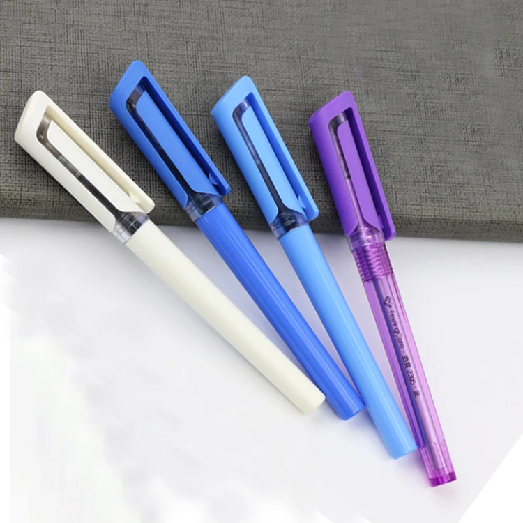 Wholesale Normal Custom Black Fountain Gel Pens Set With Refill