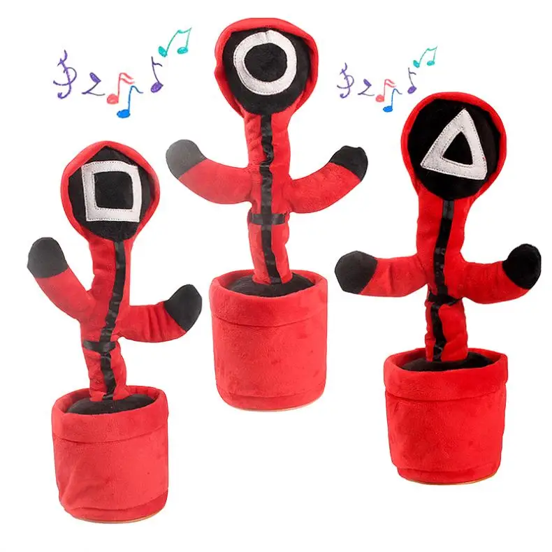 Dancing and Singing Dancing Cactus Toy Stuffed Animal 120 Songs Singing Talking Christmas Dancing Cactus Toy