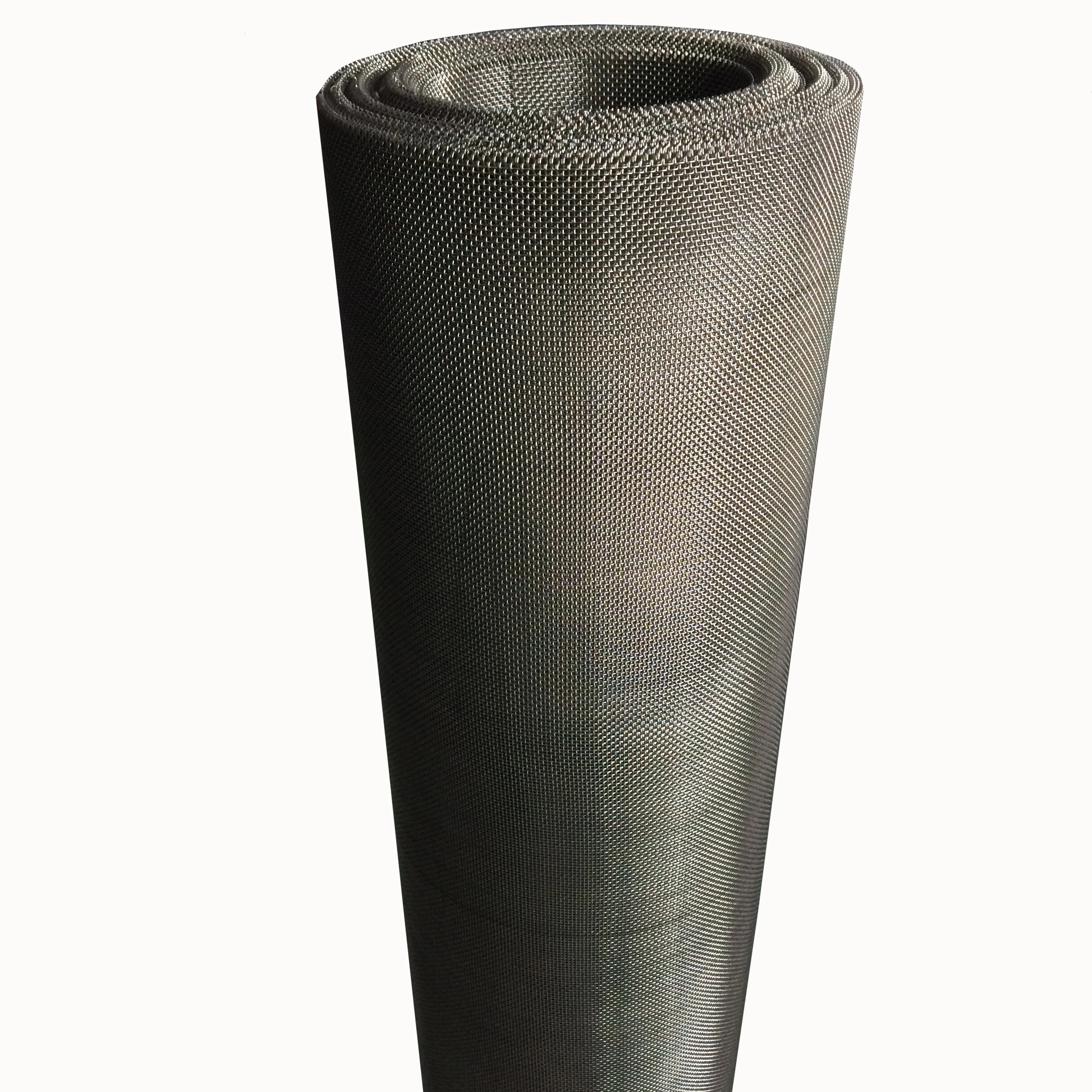 carbon steel roll type 500 600 800 micron filter mesh wire cloth