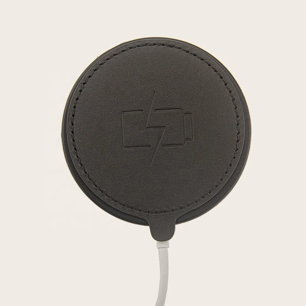 Боман беспроводной зарядный чехол из коровьей кожи защитный чехол для AirPod зарядка magsafe портативное зарядное устройство чехол