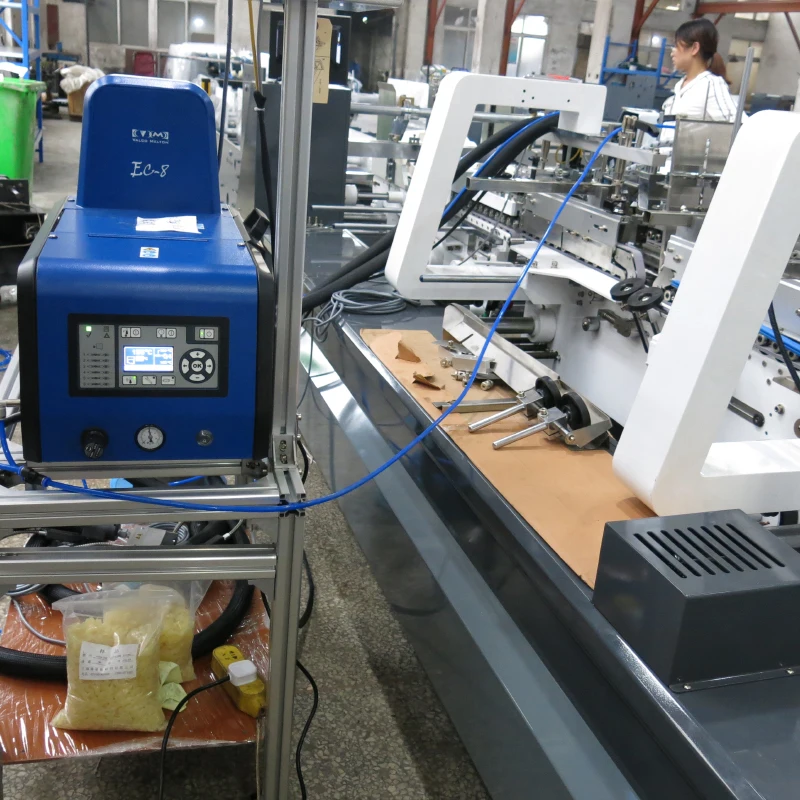 GS-1100 высокоскоростная автоматическая машина для склеивания папок 4 и 6 углов