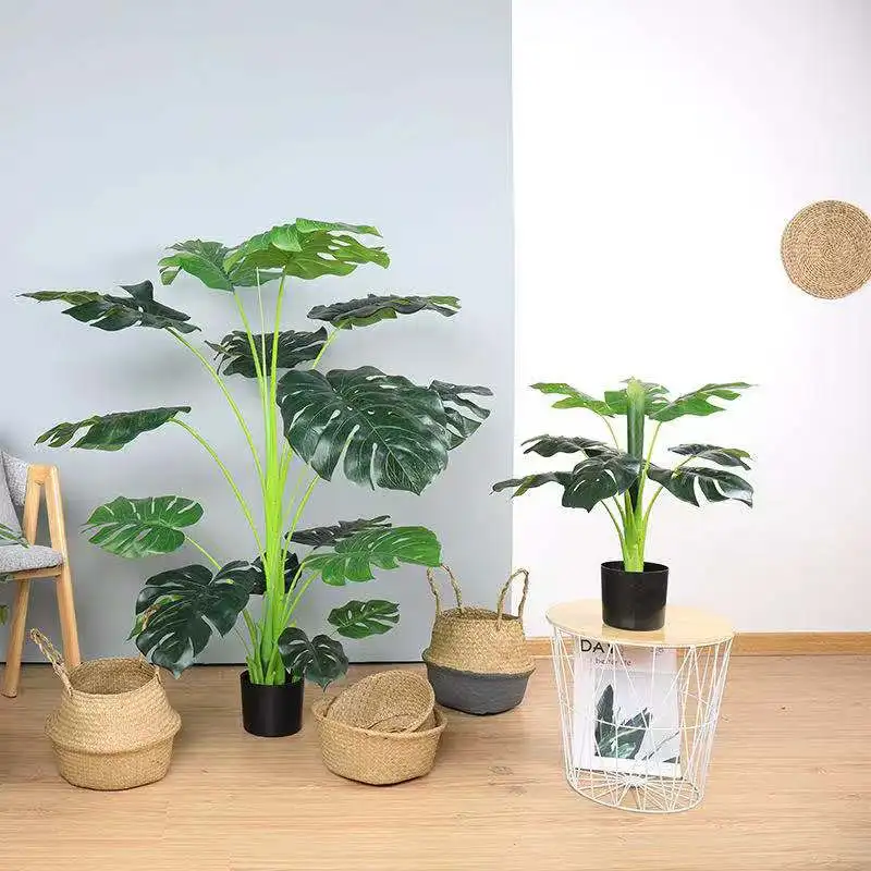 Nordic traveler banana plant phoenix sunflower artificial potted planting indoor tree ornaments ins decorative flower