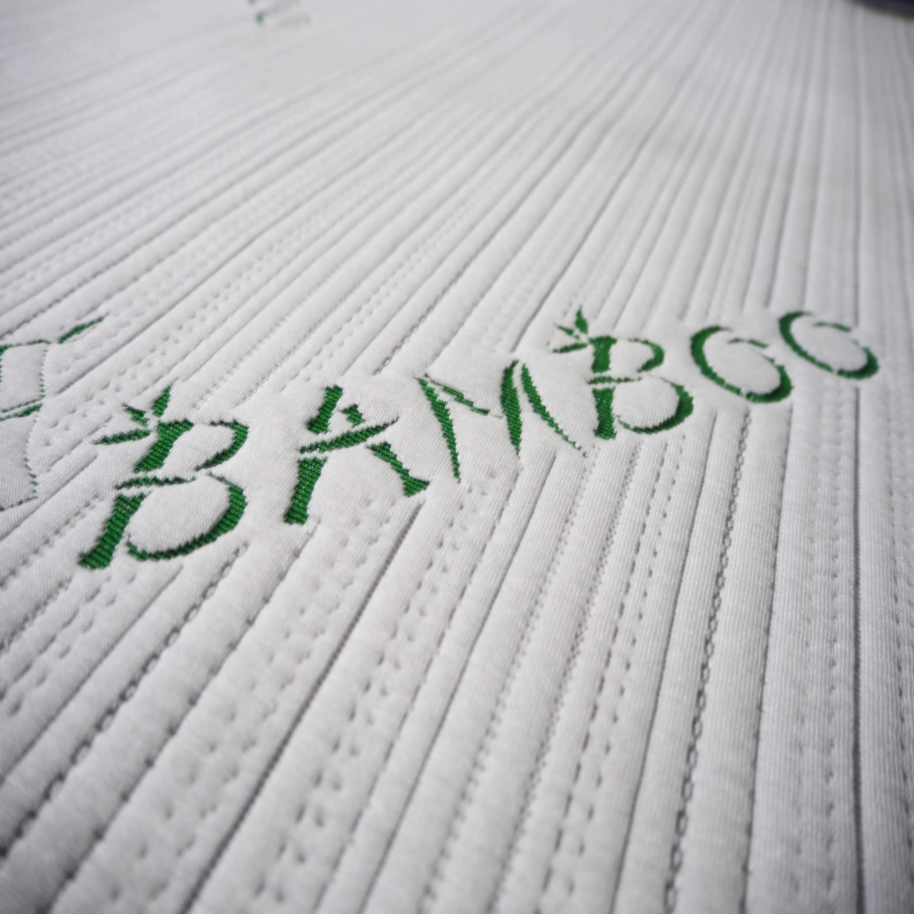 Textiles Skin Friendly Upholstery Designer Bamboo Fiber Knitted Jacquard Mattress Ticking Fabric