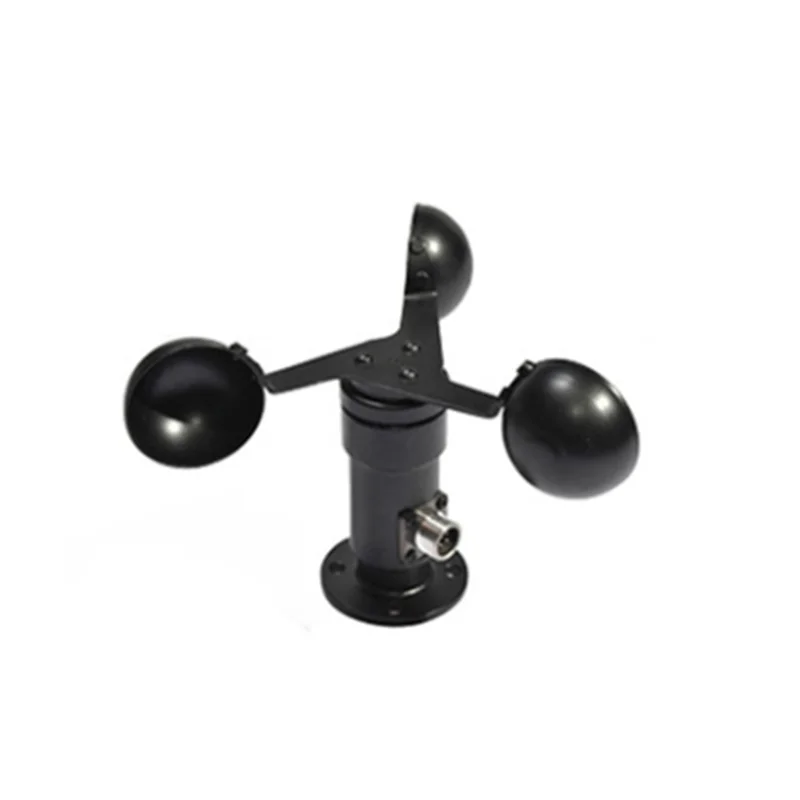 Аэропорт 3-чашка для измерения скорости ветра, цифровой прибор для измерения уровня Датчик Анемометр