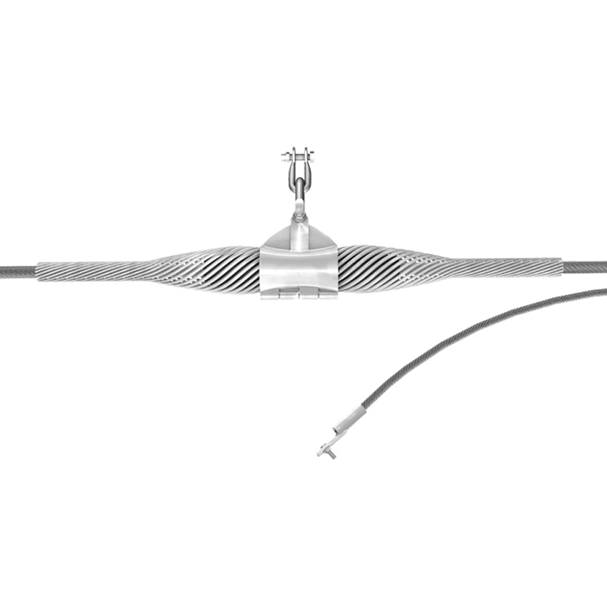 Top selling outer inner rods aluminium alloy wire  Preformed Rods Suspension Clamp for ADSS