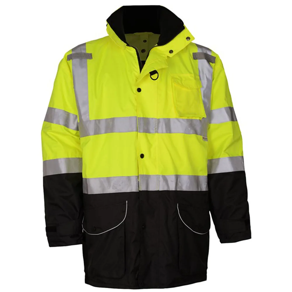 7-in-1 Scotchlite Reflective Tape Security Jacket  All Seasons Waterproof Reflective Safety Jacket