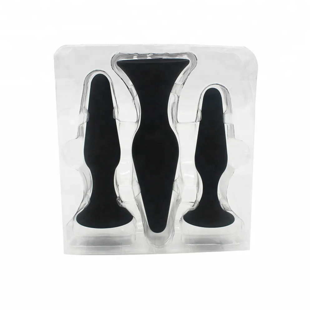 Factory Online Direct Sale Custom Available Plug Anal Sex Toys Anal Trainer and Stretching 30pcs/carton ROHS,CE CN;GUA Black OEM