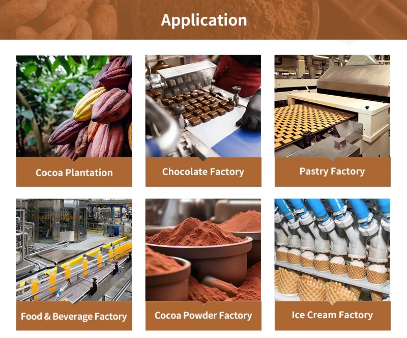 Low Fat Cocoa Powder Production Line Solution Provider Alkalized Cocoa Powder Making Machine Manufacturing