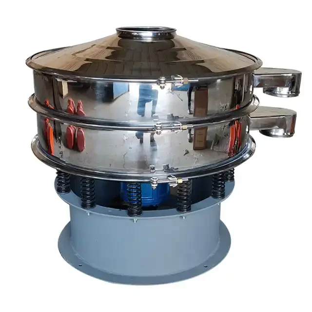 Qianzhen Low price industrial rotary sieved machine powder SS304 multiple decks vibrating sieve for fine pollen
